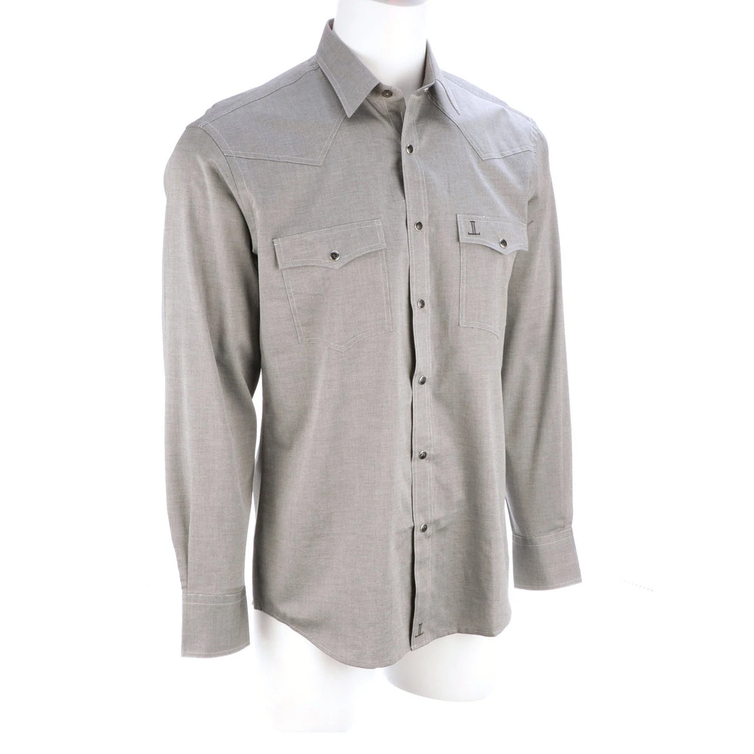 Lucchese-inc APPAREL El Paso :: Grey-Mini Diamond Shape In Fab Lucchese-inc APPAREL El Paso :: Grey-Mini Diamond Shape In Fab