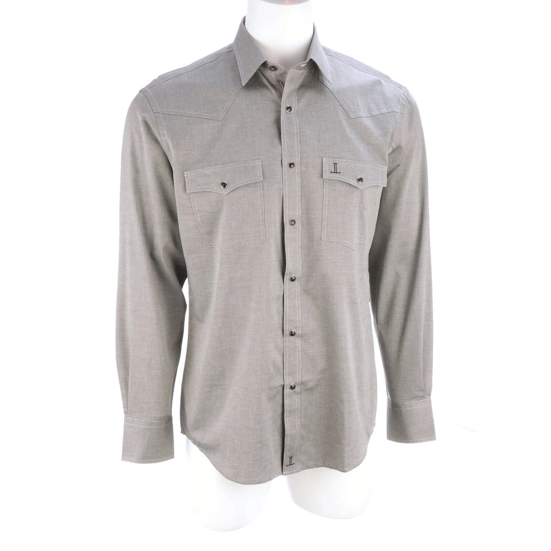 Lucchese-inc APPAREL El Paso :: Grey-Mini Diamond Shape In Fab Lucchese-inc APPAREL El Paso :: Grey-Mini Diamond Shape In Fab