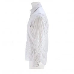 Discount ๐ Lucchese-inc APPAREL El Paso :: White/Blue Stripe ๐ 13 Lucchese-inc APPAREL El Paso :: White/Blue Stripe