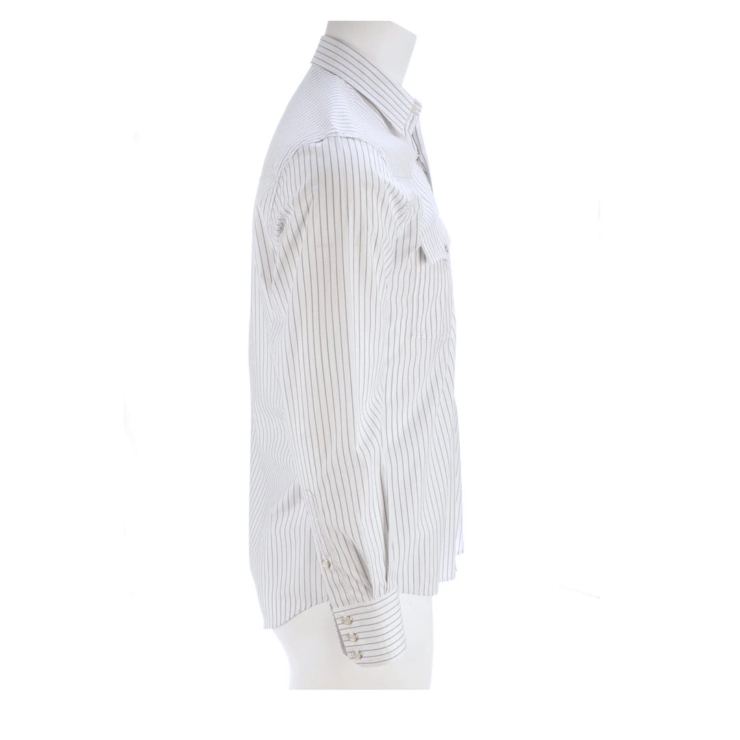 Lucchese-inc APPAREL El Paso :: White/Blue Stripe Lucchese-inc APPAREL El Paso :: White/Blue Stripe