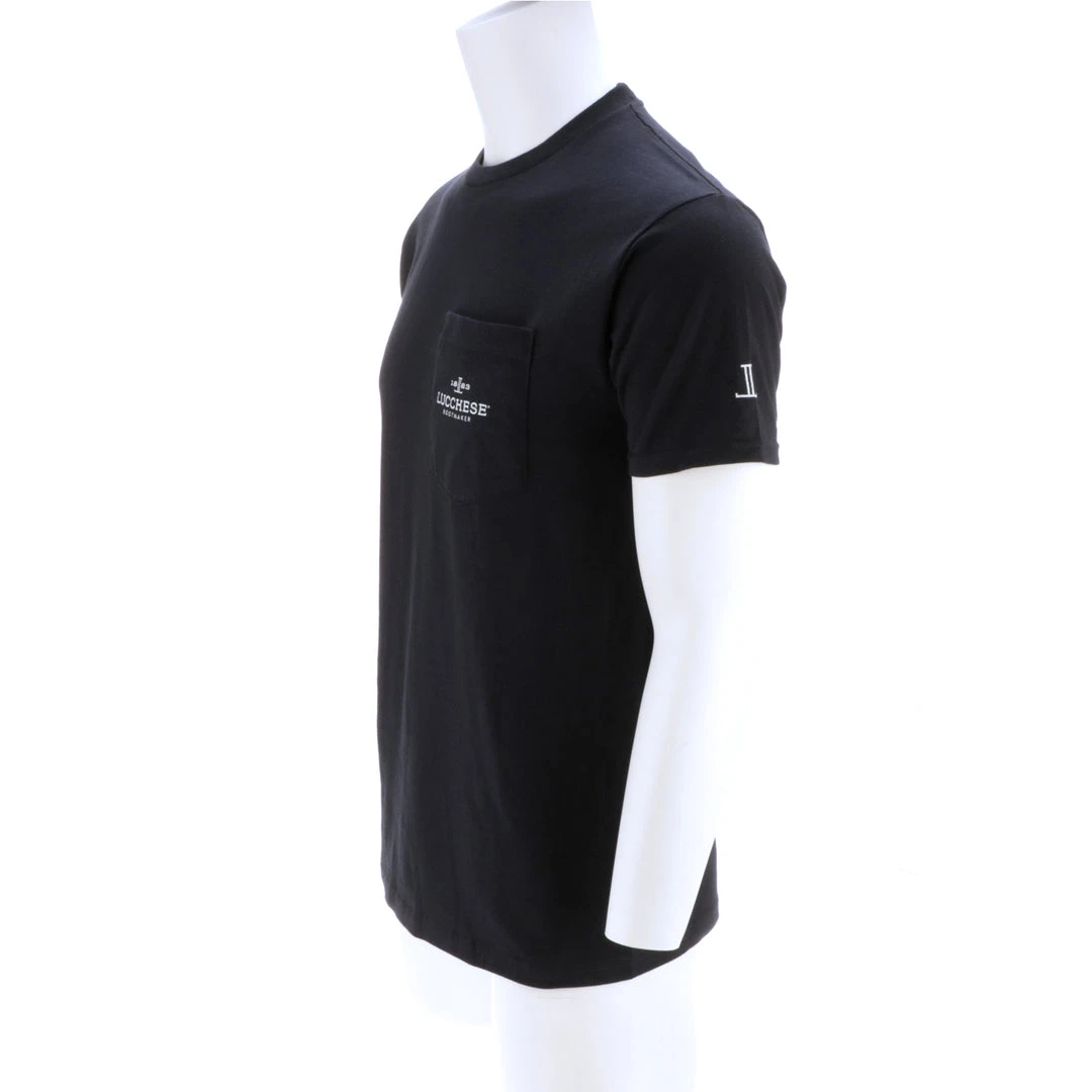 Lucchese-inc APPAREL Lucchese Logo T-Shirt :: Navy Pocket Lucchese-inc APPAREL Lucchese Logo T-Shirt :: Navy Pocket