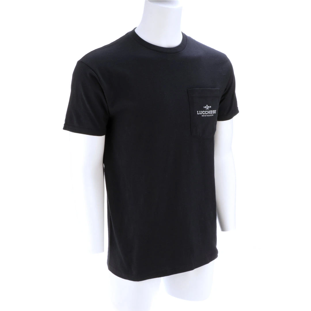 Lucchese-inc APPAREL Lucchese Logo T-Shirt :: Navy Pocket Lucchese-inc APPAREL Lucchese Logo T-Shirt :: Navy Pocket