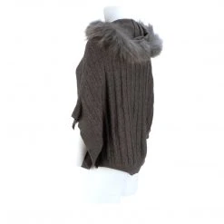 Best Pirce ❤️ Lucchese-inc Cable Knit Poncho :: Grey APPAREL 😀 40 Lucchese-inc Cable Knit Poncho :: Grey APPAREL
