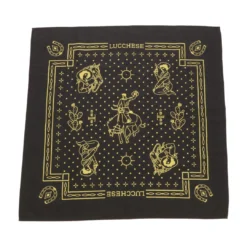 Lucchese-inc Western Bandana :: Black