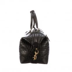 Lucchese-inc Giant Gator Duffel - Small :: Black Duffels