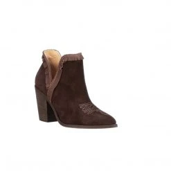 Lucchesse-inc Alma Suede :: Chocolate BOOTS