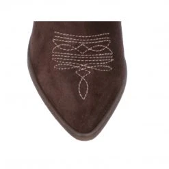 Lucchesse-inc Alma Suede :: Chocolate BOOTS