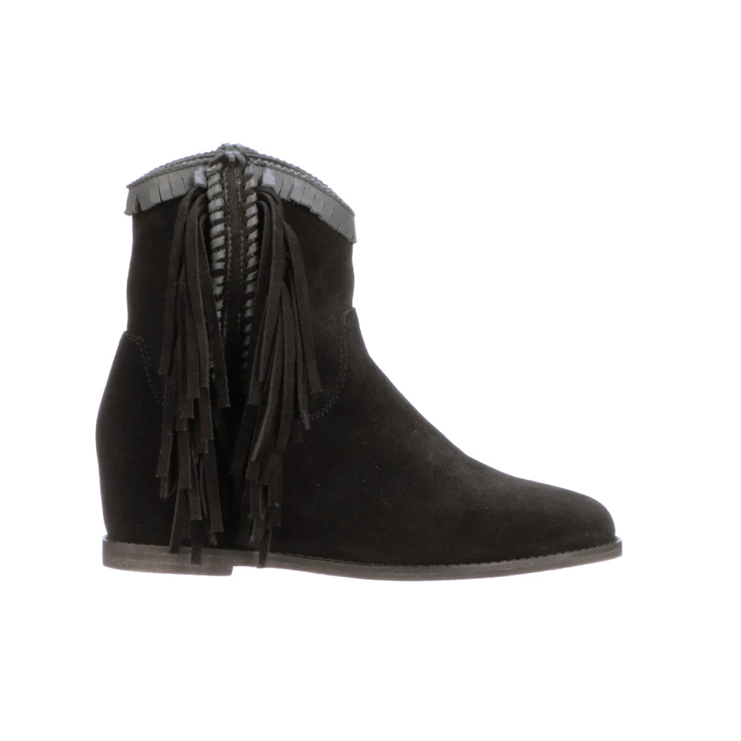 Lucchesse-inc Martina Fringe :: Black BOOTS Lucchesse-inc Martina Fringe :: Black BOOTS