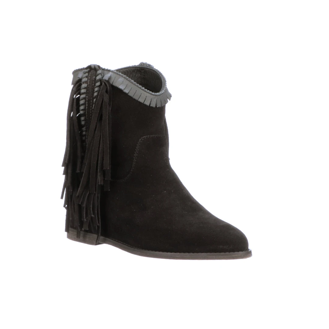Lucchesse-inc Martina Fringe :: Black BOOTS Lucchesse-inc Martina Fringe :: Black BOOTS