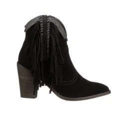 Lucchesse-inc BOOTS Sofia Fringe :: Black