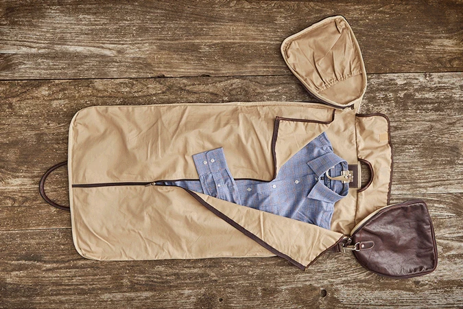 Lucchesse-inc COSIMO GARMENT DUFFEL :: ESPRESSO Lucchesse-inc COSIMO GARMENT DUFFEL :: ESPRESSO