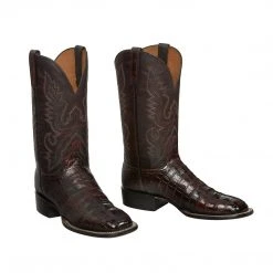 Hot Sale 😀 Lucchese-inc Trent :: Black Cherry 👏 4 Lucchese-inc Trent :: Black Cherry