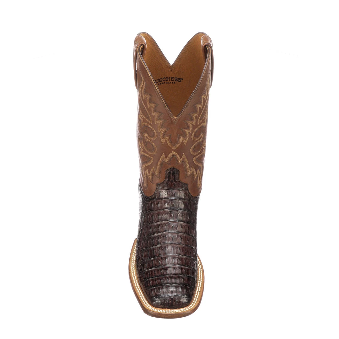 Lucchese-inc Fisher :: Barrel Brown + Tan Lucchese-inc Fisher :: Barrel Brown + Tan