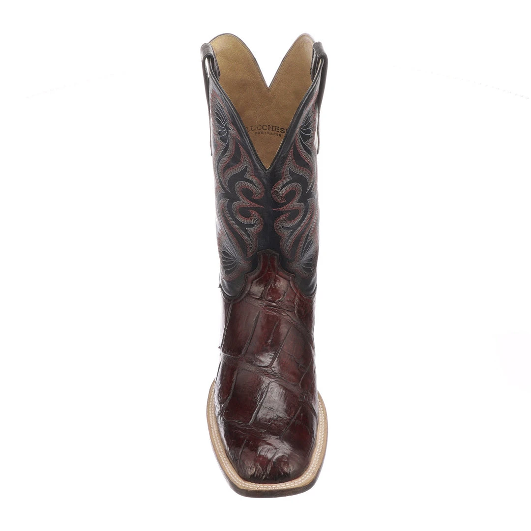 Lucchese-inc Boots Roy :: Black Cherry + Black Lucchese-inc Boots Roy :: Black Cherry + Black