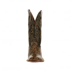 Lucchese-inc Roy :: Tan + Cognac Boots