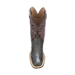 Lucchese-inc Boots Harris :: Anthracite Grey + Black Cherry