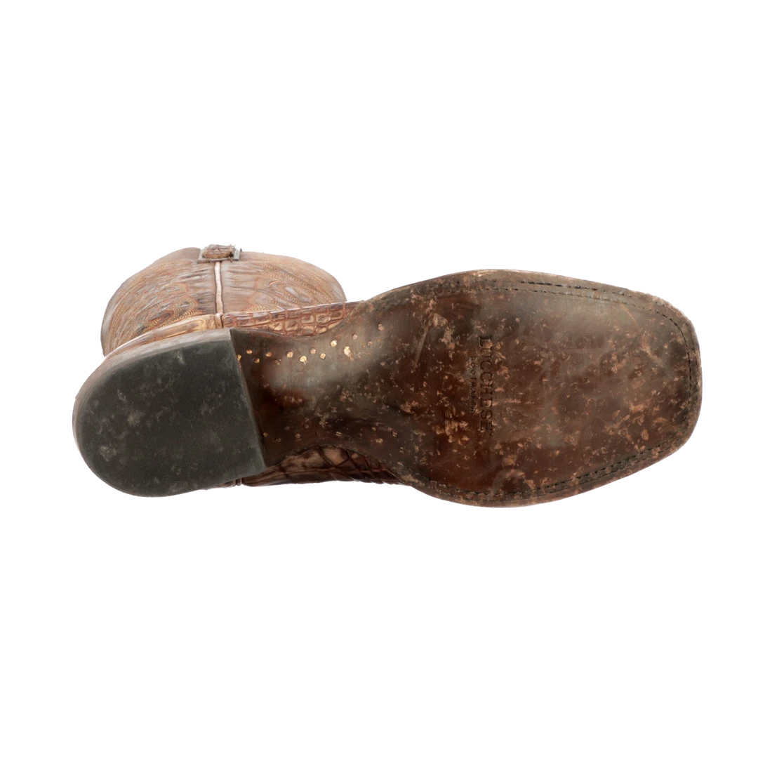 Budget ๐งจ Lucchese-inc ๐ฅพ Boots Russell :: Cognac + Chocolate โญ 6 Lucchese-inc Boots Russell :: Cognac + Chocolate