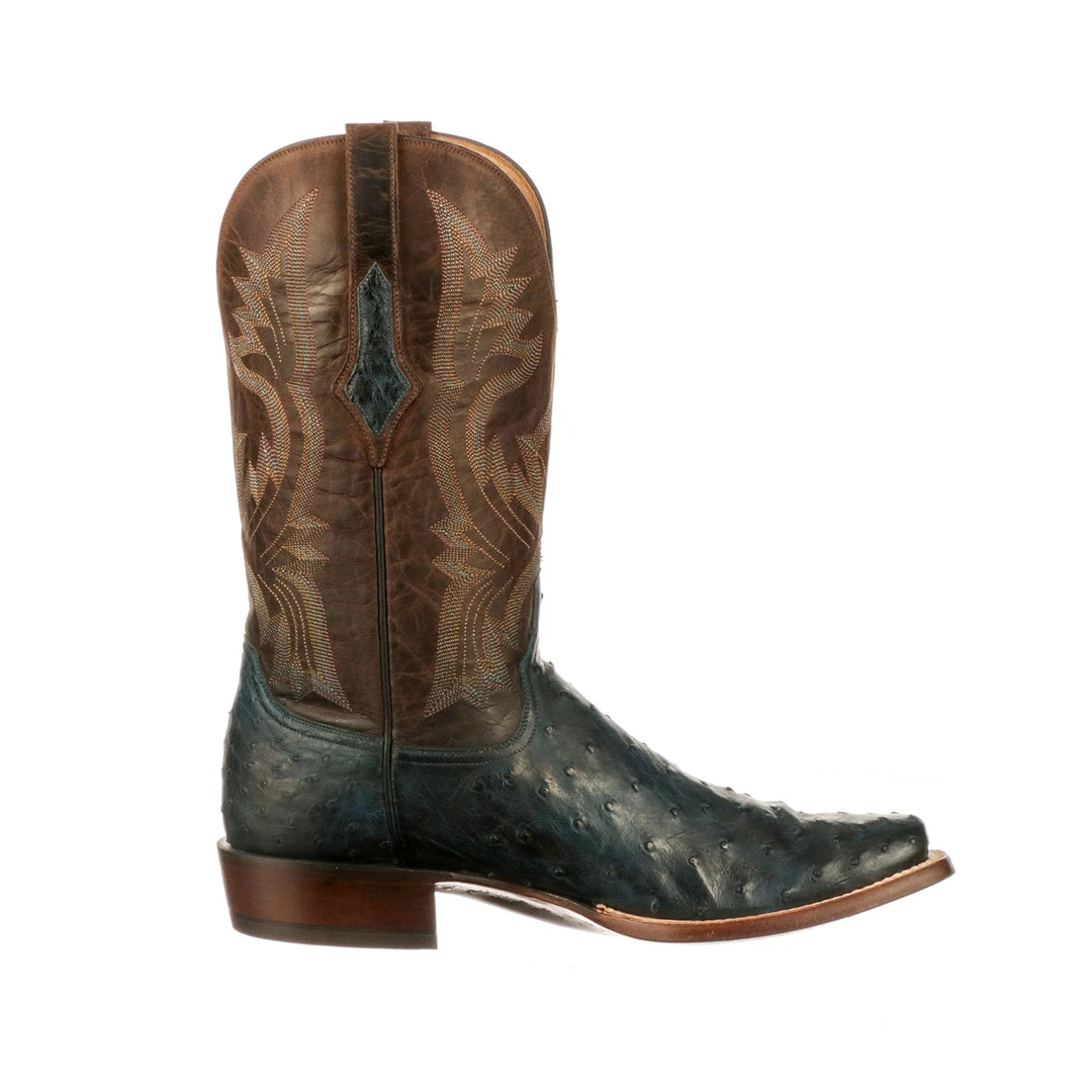 Lucchese-inc Cliff :: Navy + Chocolate Lucchese-inc Cliff :: Navy + Chocolate