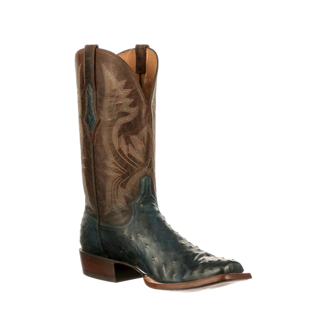 Lucchese-inc Cliff :: Navy + Chocolate Lucchese-inc Cliff :: Navy + Chocolate