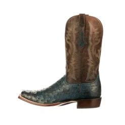 Best reviews of 🌟 Lucchese-inc Cliff :: Navy + Chocolate 😀 9 Lucchese-inc Cliff :: Navy + Chocolate