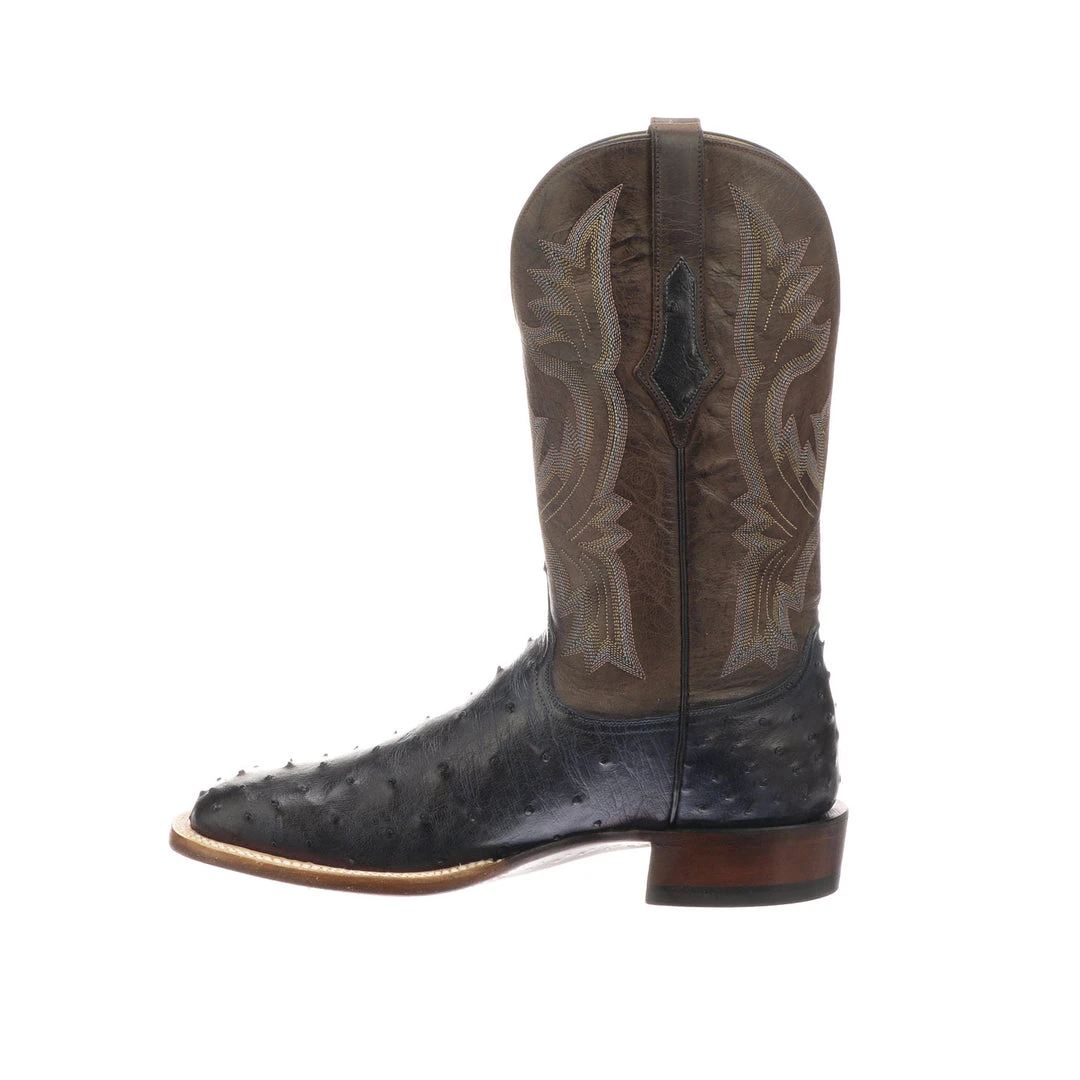 Lucchese-inc Cliff :: Navy + Chocolate Lucchese-inc Cliff :: Navy + Chocolate