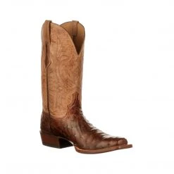 Lucchese-inc Cliff :: Chocolate + Tan
