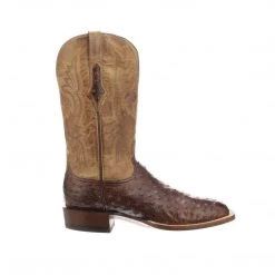 Lucchese-inc Cliff :: Chocolate + Tan