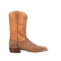 Lucchesse-inc Tulip Suede :: Tan Boots