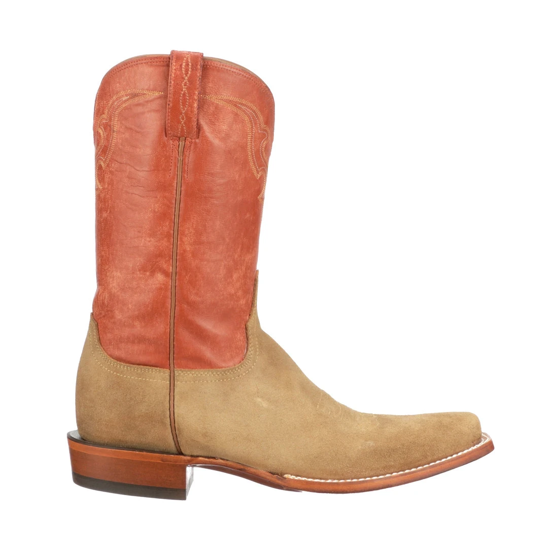 Outlet 🤩 Lucchesse-inc Martin Suede :: Olive 🥾 Boots 🛒 4 Lucchesse-inc Martin Suede :: Olive Boots