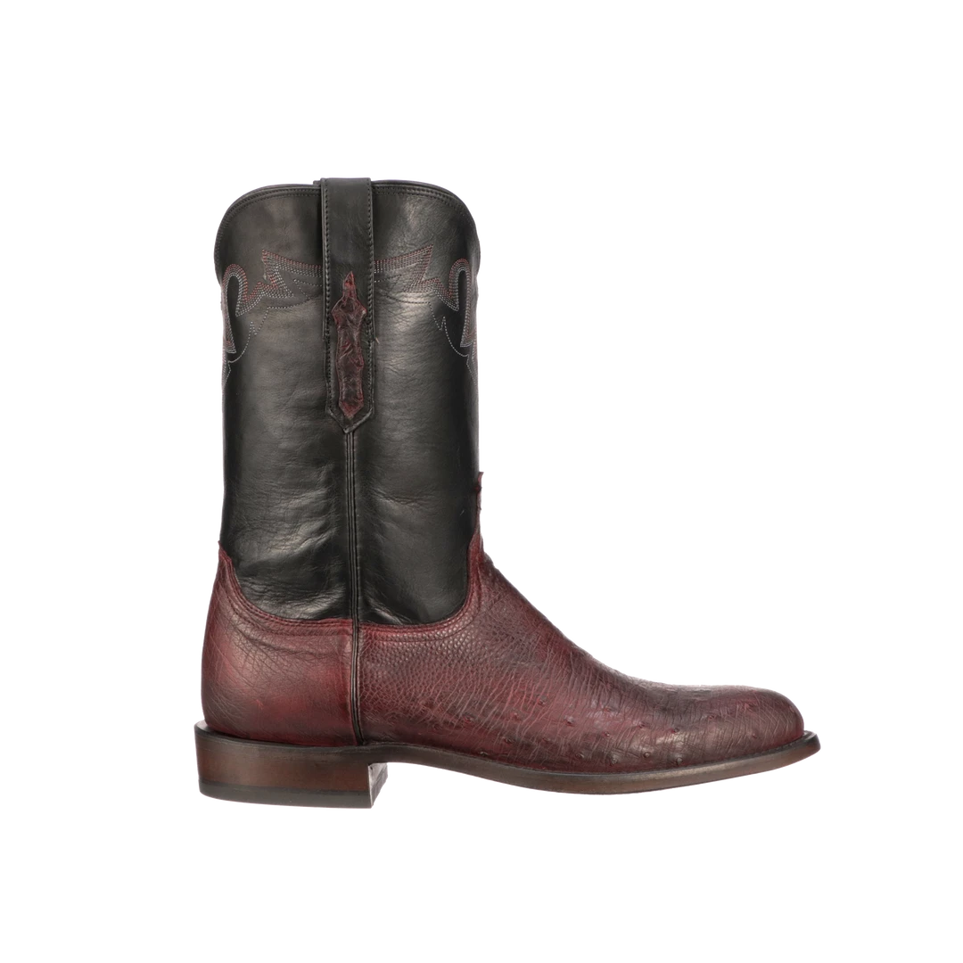 Lucchesse-inc Sunset Exotic :: Black Cherry Boots Lucchesse-inc Sunset Exotic :: Black Cherry Boots