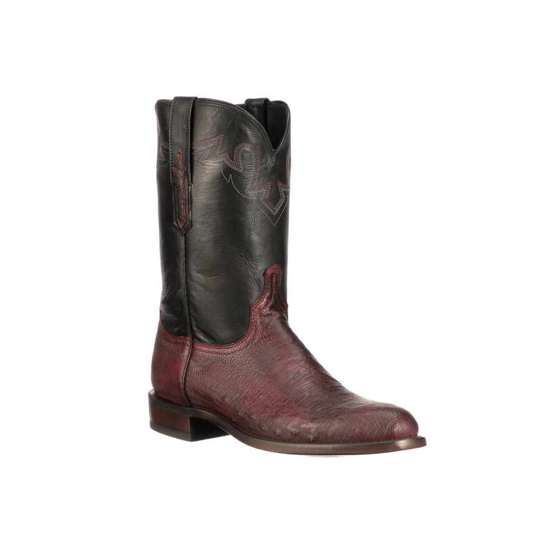 Lucchesse-inc Sunset Exotic :: Black Cherry Boots Lucchesse-inc Sunset Exotic :: Black Cherry Boots