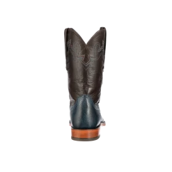 Discount 😉 Lucchesse-inc Sunset Exotic :: Navy 🥾 Boots 🌟 13 Lucchesse-inc Sunset Exotic :: Navy Boots