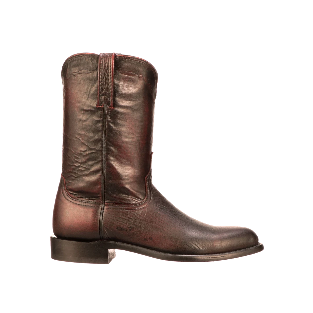 Lucchese-inc Majestic Roper :: Black Cherry Men Lucchese-inc Majestic Roper :: Black Cherry Men