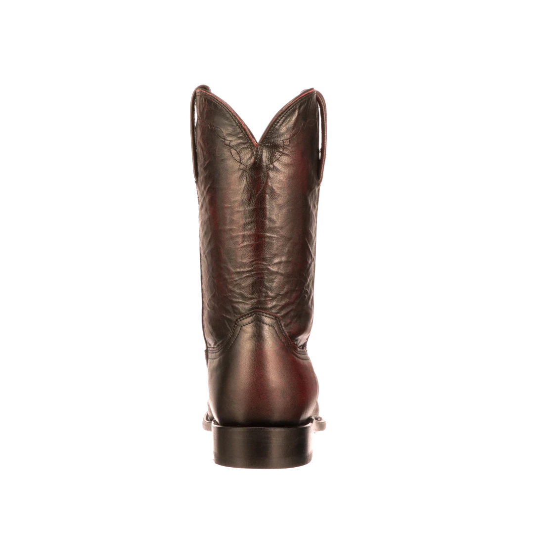 Lucchese-inc Majestic Roper :: Black Cherry Men Lucchese-inc Majestic Roper :: Black Cherry Men