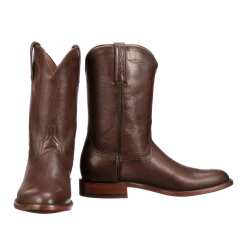 Lucchese-inc Majestic Roper :: Tobacco Boots