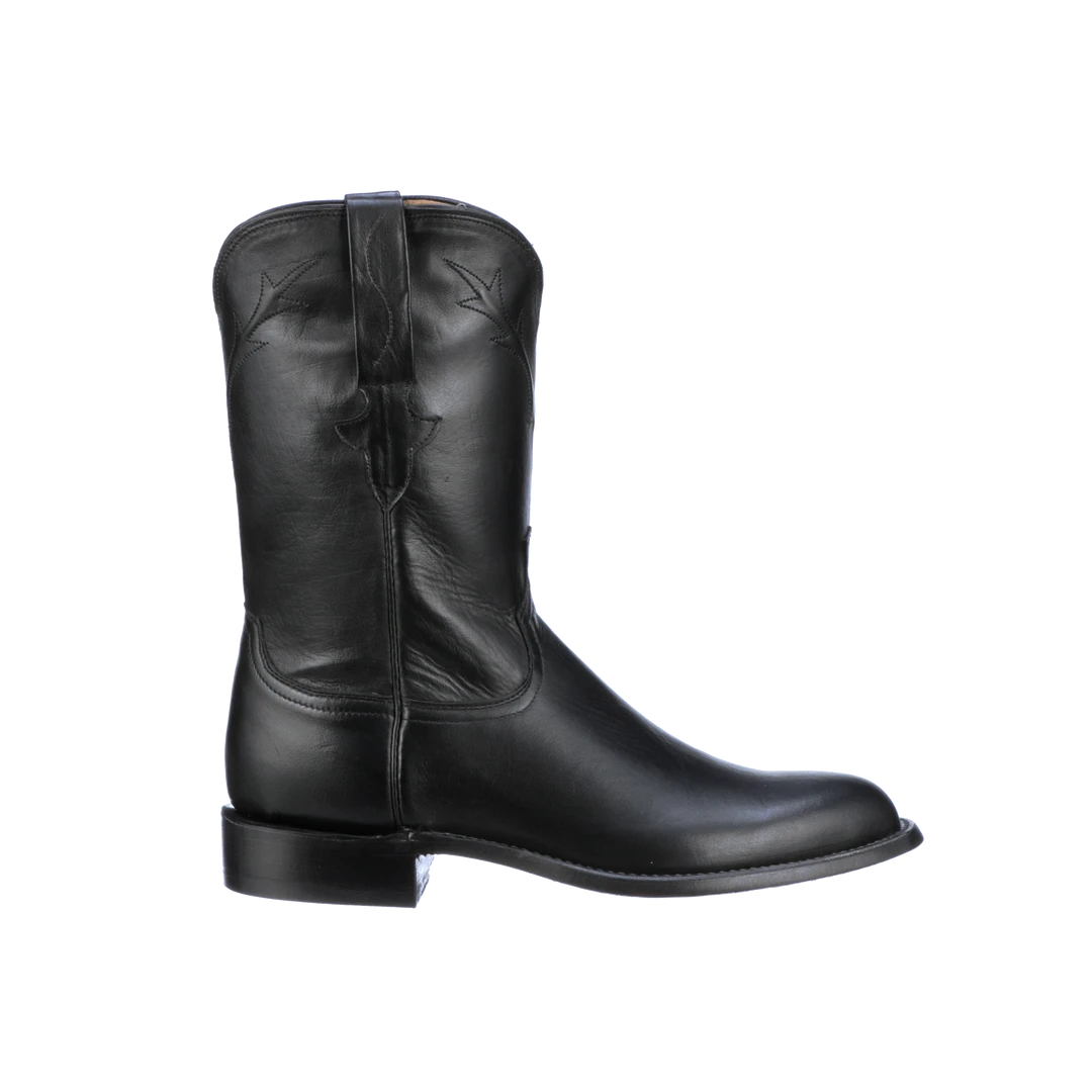 Coupon 👏 Lucchese-inc Kennedy Roper :: Black 🥾 Boots ✔️ 4 Lucchese-inc Kennedy Roper :: Black Boots