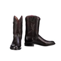 Lucchese-inc Kennedy Roper :: Black Cherry