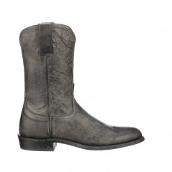 Lucchesse-inc Leadville Roper :: Anthracite Boots