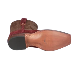 Best Pirce ๐ Lucchesse-inc ๐ฅพ Boots Stead :: Red + Chocolate ๐ 5 Lucchesse-inc Boots Stead :: Red + Chocolate