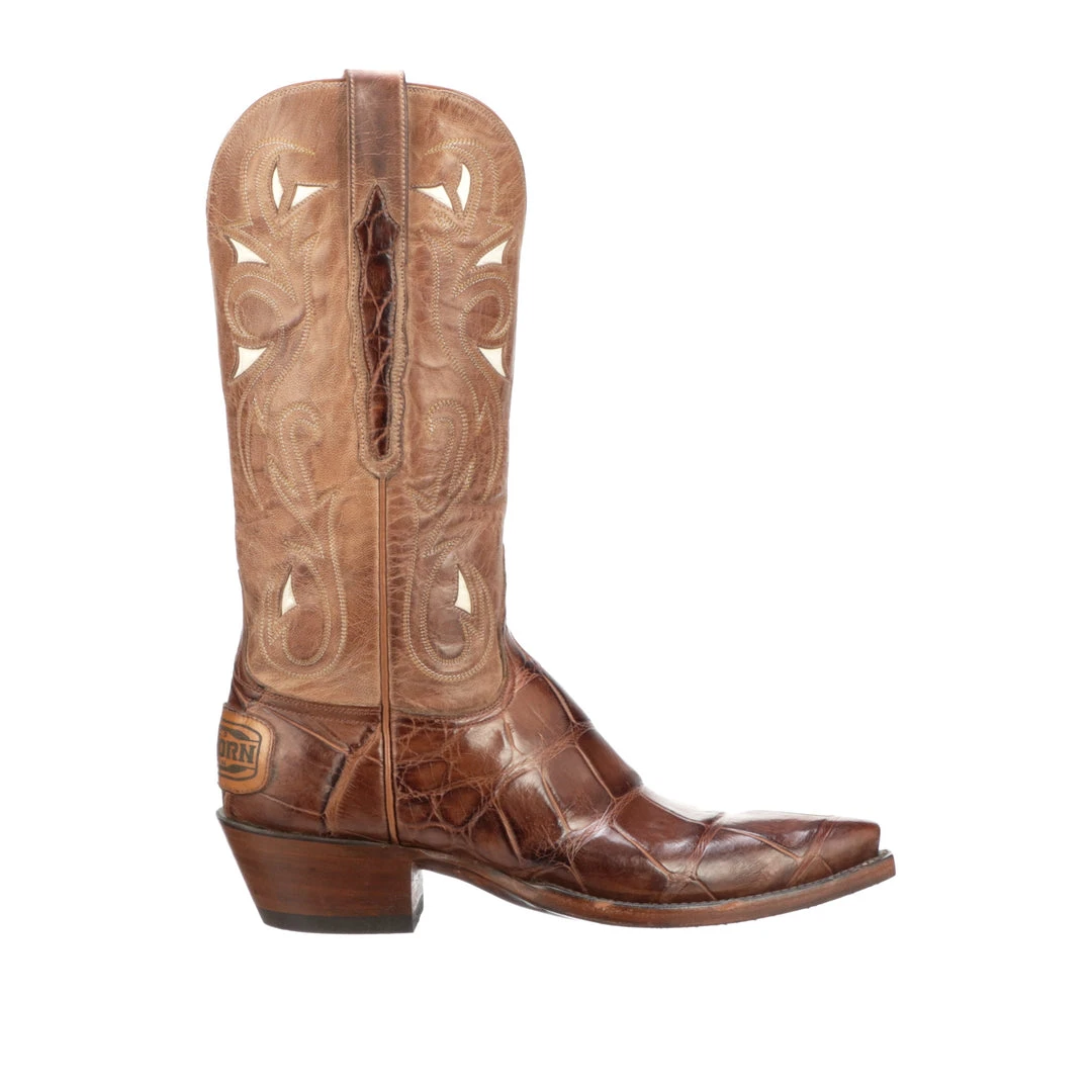 Lucchesse-inc RAM Ladies' Giant Gator Western Boot :: Cognac BOOTS Lucchesse-inc RAM Ladies' Giant Gator Western Boot :: Cognac BOOTS