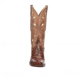 Brand new ⌛ Lucchesse-inc RAM Ladies' Giant Gator Western Boot :: Cognac 🥾 BOOTS 💯 4 Lucchesse-inc RAM Ladies' Giant Gator Western Boot :: Cognac BOOTS