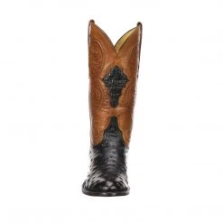 Best Sale โ Lucchese-inc Men Randall :: Black + Cognac ๐ 9 Lucchese-inc Men Randall :: Black + Cognac