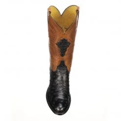 Best Sale โ Lucchese-inc Men Randall :: Black + Cognac ๐ 8 Lucchese-inc Men Randall :: Black + Cognac