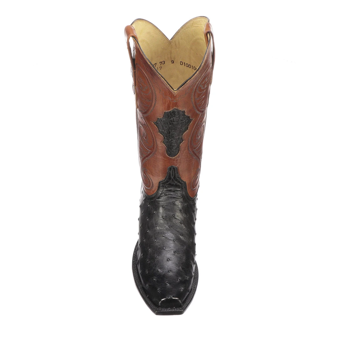 Lucchese-inc Men Randall :: Black + Cognac Lucchese-inc Men Randall :: Black + Cognac