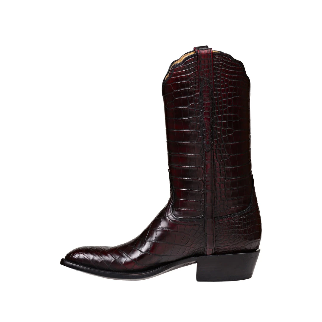 Cheapest 👍 Lucchese-inc 🥾 Boots Baron :: Black Cherry ⭐ 6 Lucchese-inc Boots Baron :: Black Cherry