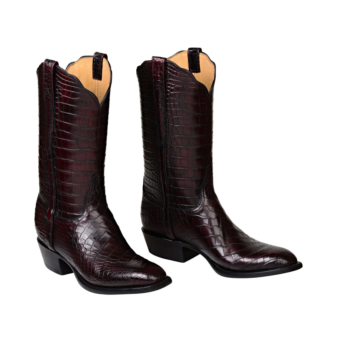 Cheapest 👍 Lucchese-inc 🥾 Boots Baron :: Black Cherry ⭐ 5 Lucchese-inc Boots Baron :: Black Cherry