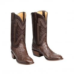 Outlet 🤩 Lucchese-inc Hugh :: Sienna + Dark Brown 🥾 Boots 😉 9 Lucchese-inc Hugh :: Sienna + Dark Brown Boots