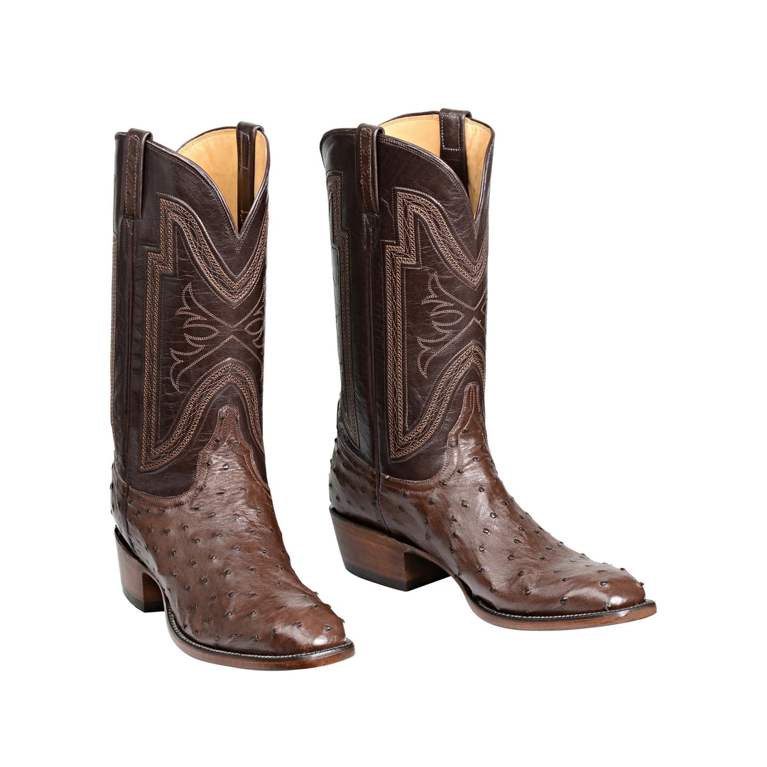 Outlet 🤩 Lucchese-inc Hugh :: Sienna + Dark Brown 🥾 Boots 😉 5 Lucchese-inc Hugh :: Sienna + Dark Brown Boots