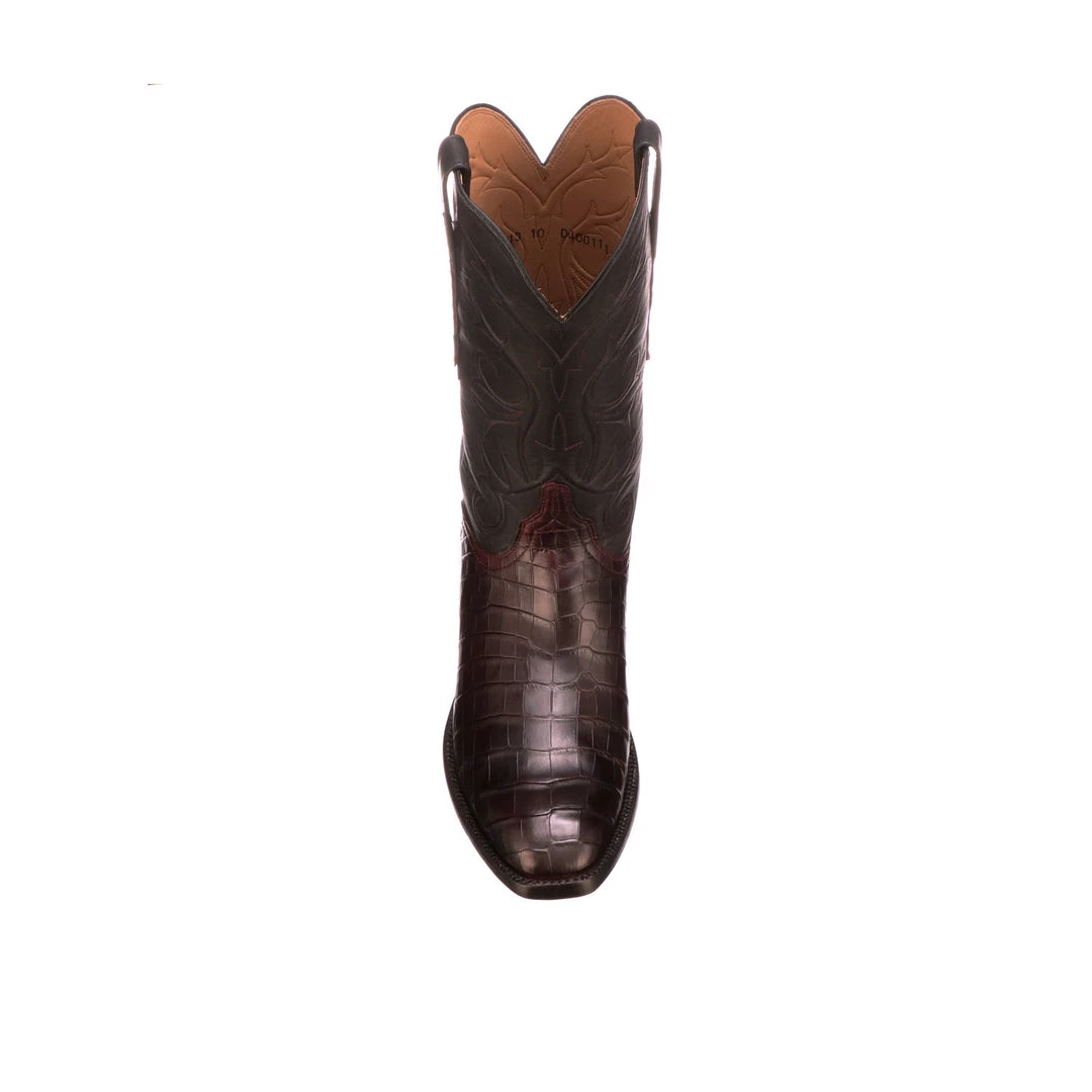 Lucchese-inc Cruz :: Black Cherry + Black Lucchese-inc Cruz :: Black Cherry + Black