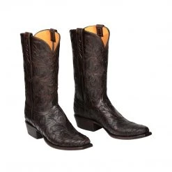Lucchese-inc Kent :: Chocolate + Black